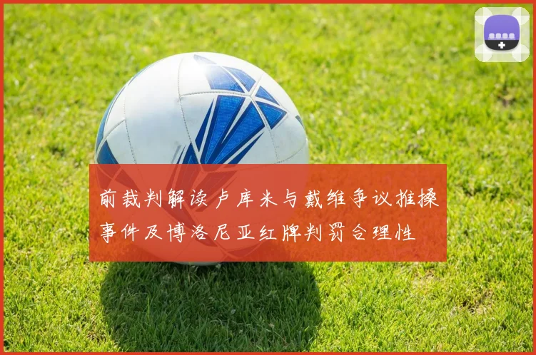 前裁判解读卢库米与戴维争议推搡事件及博洛尼亚红牌判罚合理性